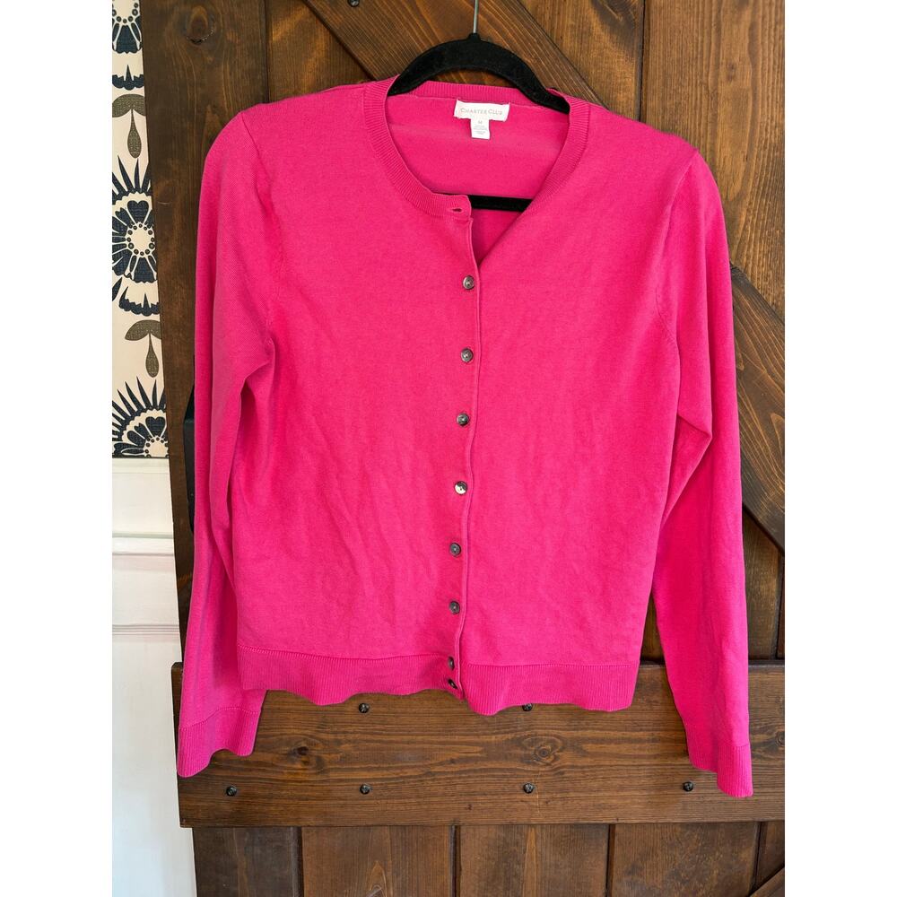Charter Club women’s medium crewneck cardigan